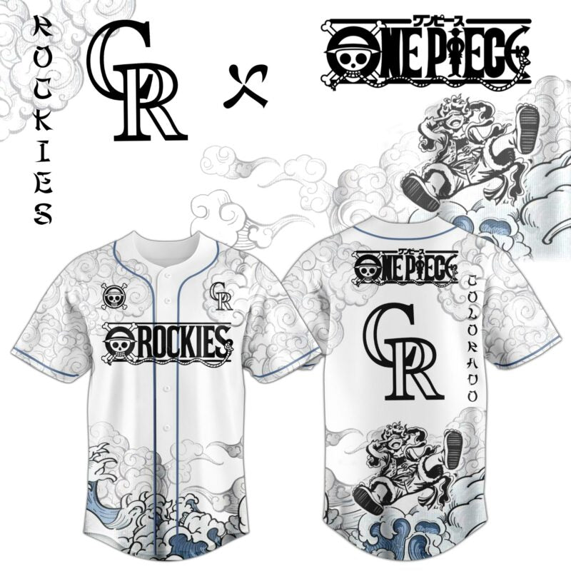 COL x Luffy Gear 5 Baseball Jersey
