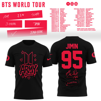 BTS Jimin World Tour 2026 Limited Edition Hoodie