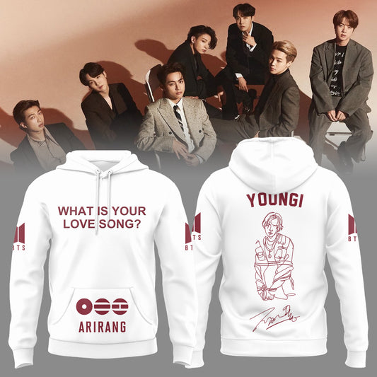 BTS "What Is Your Love Song?" Yoongi Limited Edition Hoodie