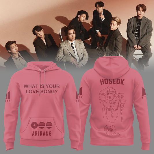 BTS "What Is Your Love Song?" Hoseok Limited Edition Hoodie