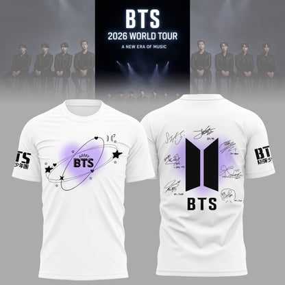 BTS World Tour 2026 Limited Edition T-Shirt