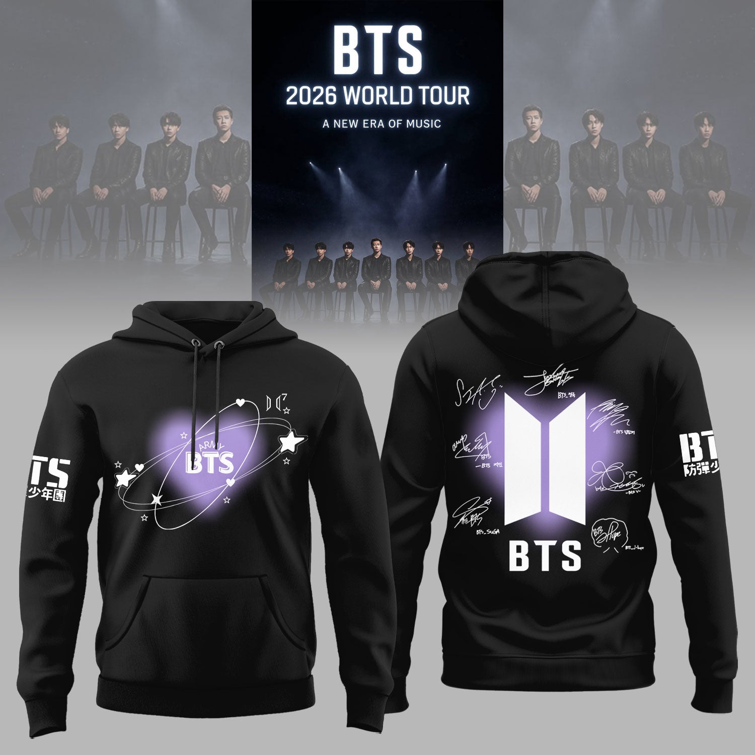 BTS World Tour 2026 Limited Edition T-Shirt