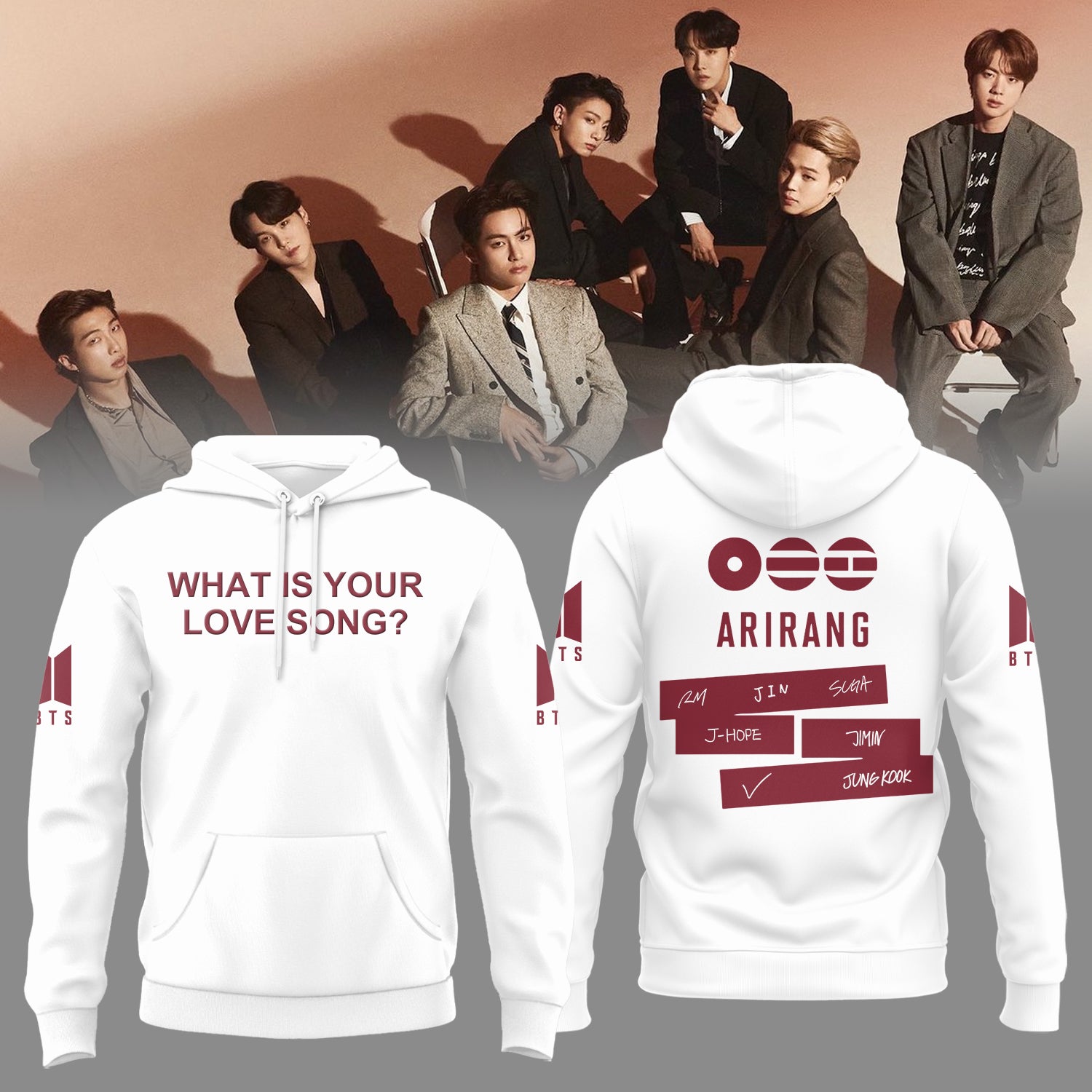 BTS "What Is Your Love Song?" Limited Edition T-Shirt