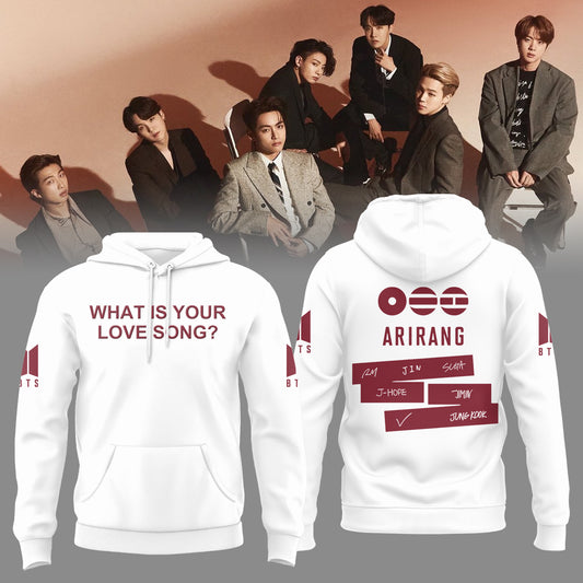 BTS "What Is Your Love Song?" Limited Edition Hoodie