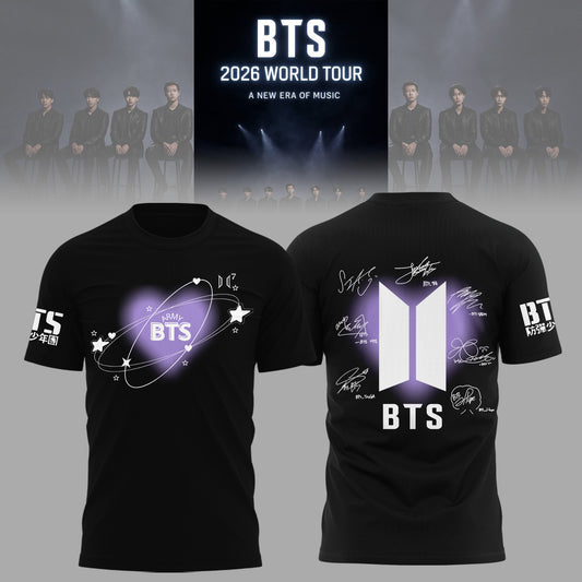 BTS World Tour 2026 Limited Edition T-Shirt