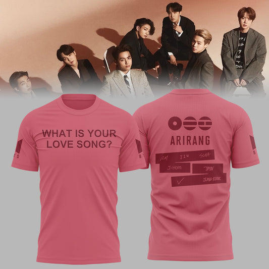 BTS "What Is Your Love Song?" Limited Edition T-Shirt