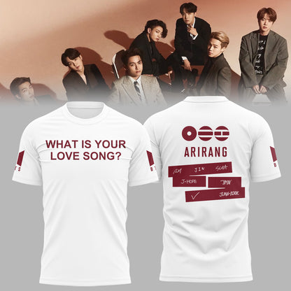 BTS "What Is Your Love Song?" Limited Edition Hoodie