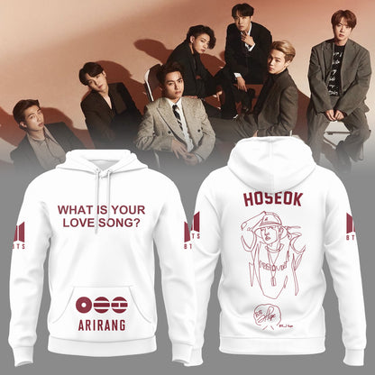 BTS "What Is Your Love Song?" Hoseok Limited Edition Hoodie