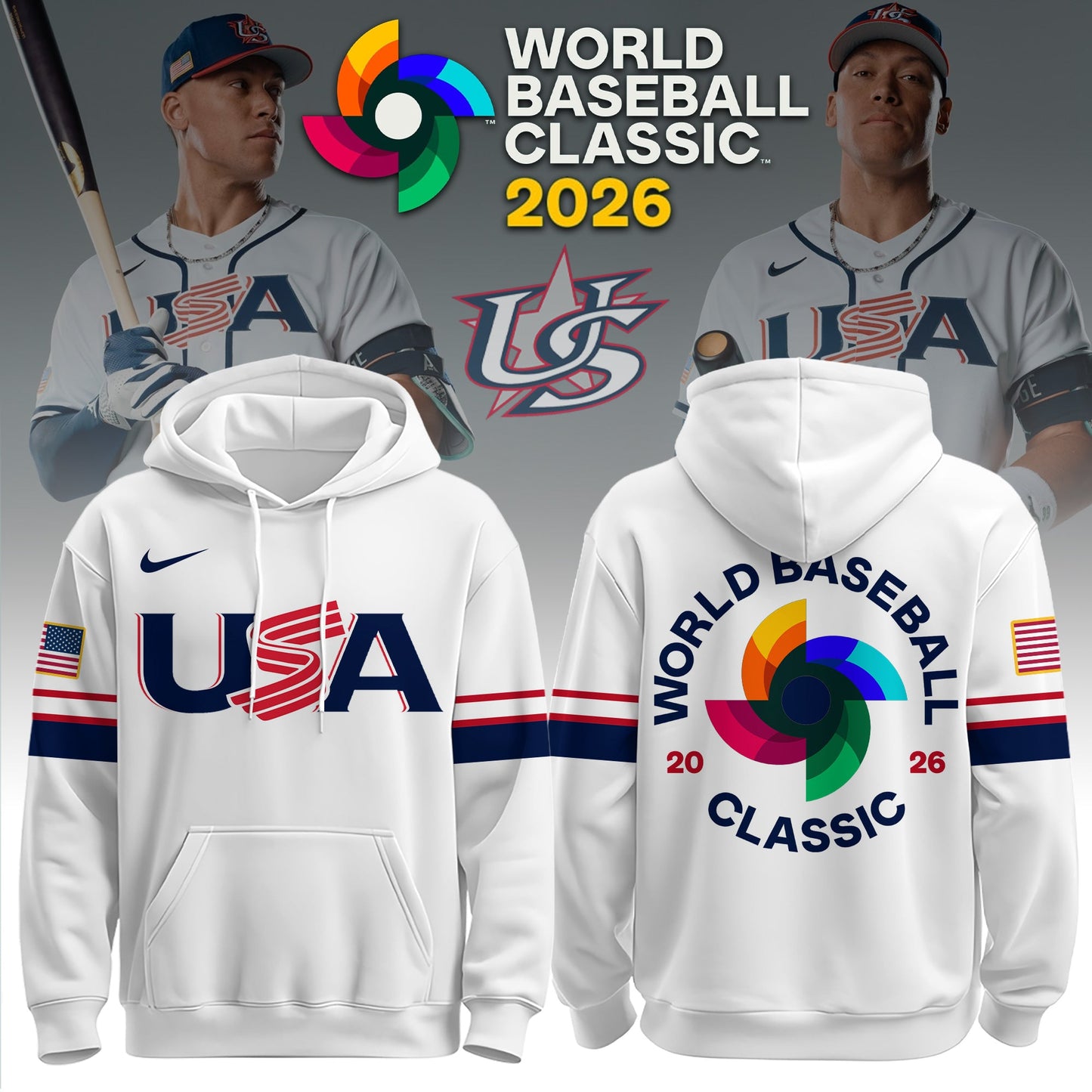 USA World Baseball Classic Hoodie