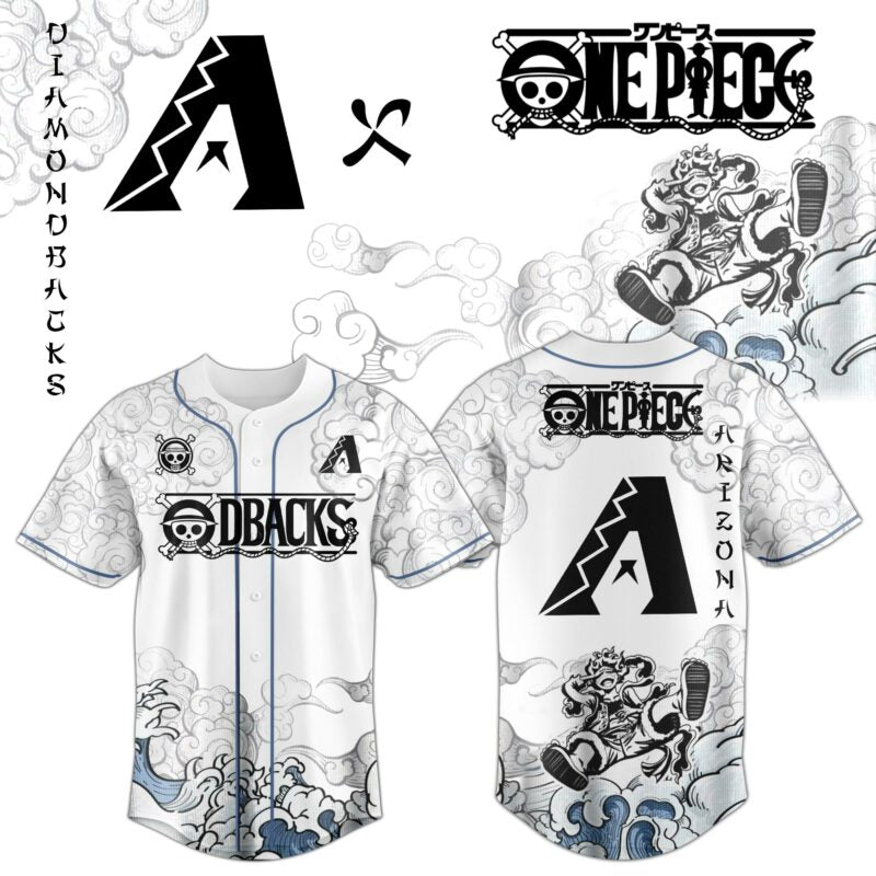 ARI x Luffy Gear 5 Baseball Jersey