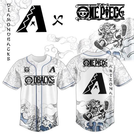 ARI x Luffy Gear 5 Baseball Jersey