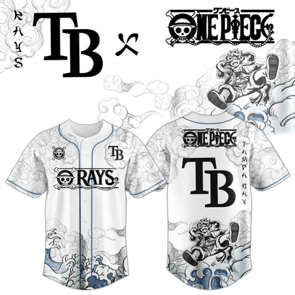 TB x Luffy Gear 5 Baseball Jersey