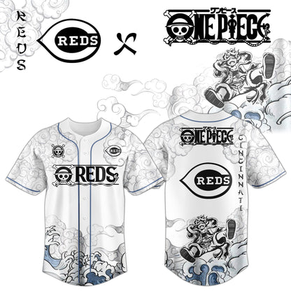 CIN x Luffy Gear 5 Baseball Jersey
