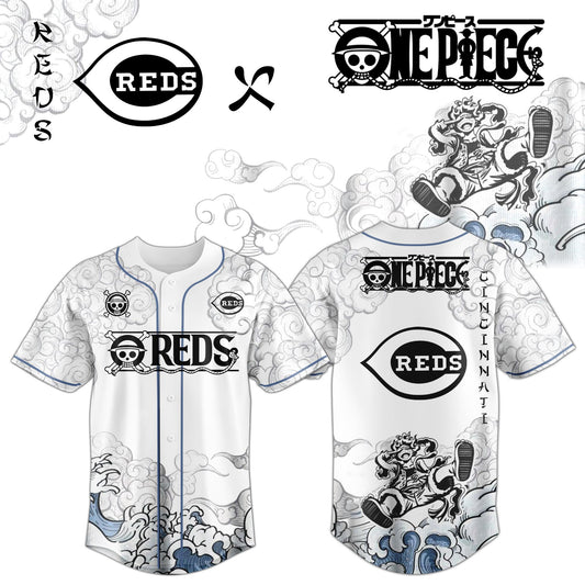 CIN x Luffy Gear 5 Baseball Jersey