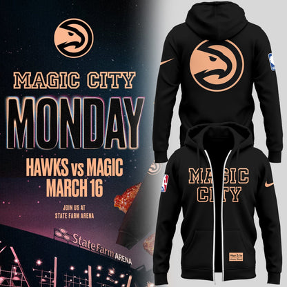 ALT HAWK 🏀 Magic CityZip Hoodie-PU26022742
