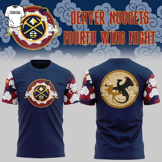 Denver Nuggets x Fourth Wing Night 2026 T-Shirt Special