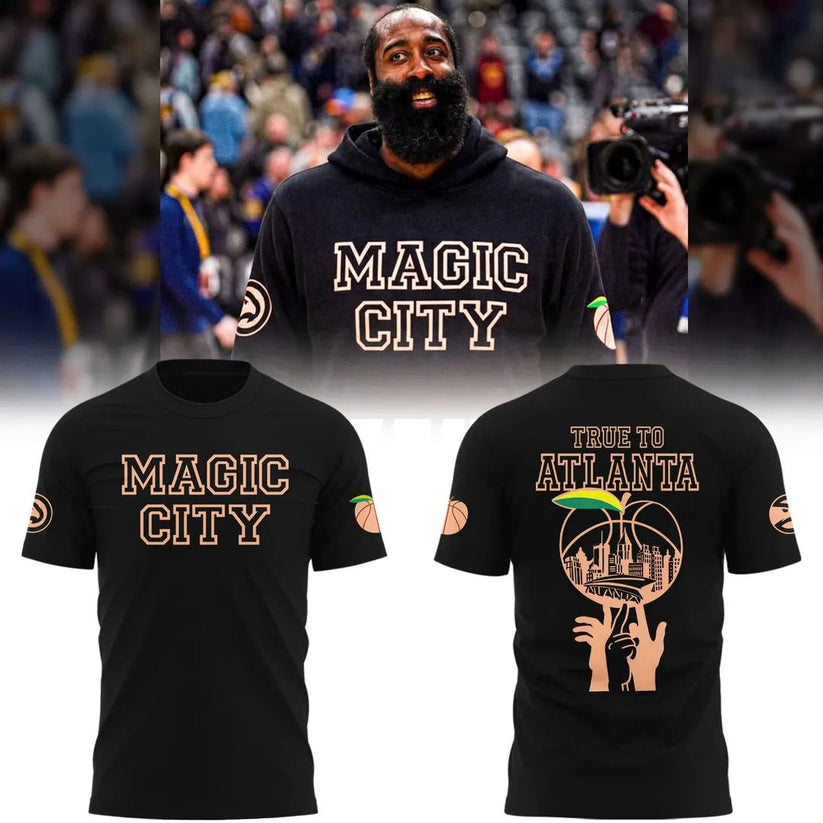 Atlanta Hawks 2026 Magic City True To Atlanta T-Shirt