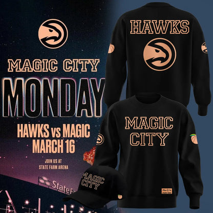 Atlanta Hawks 2026 Magic City True To Atlanta Sweatshirt