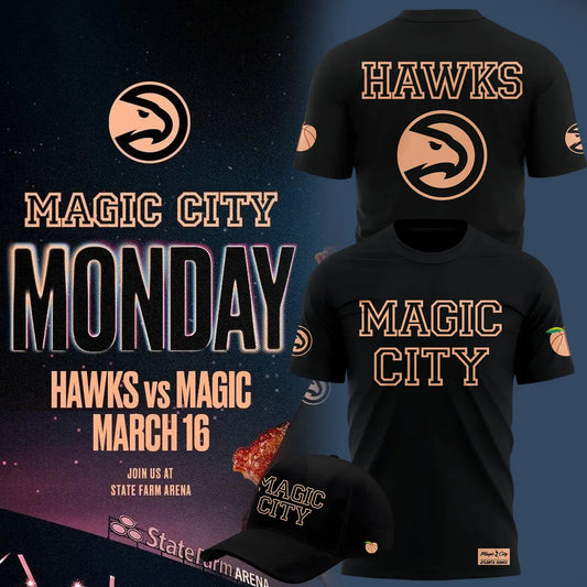 Atlanta Hawks 2026 Magic City True To Atlanta T-Shirt