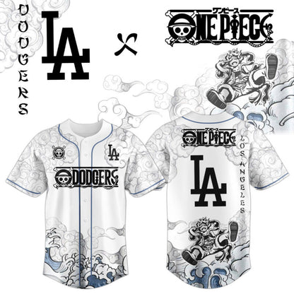 LAD x Luffy Gear 5 Baseball Jersey